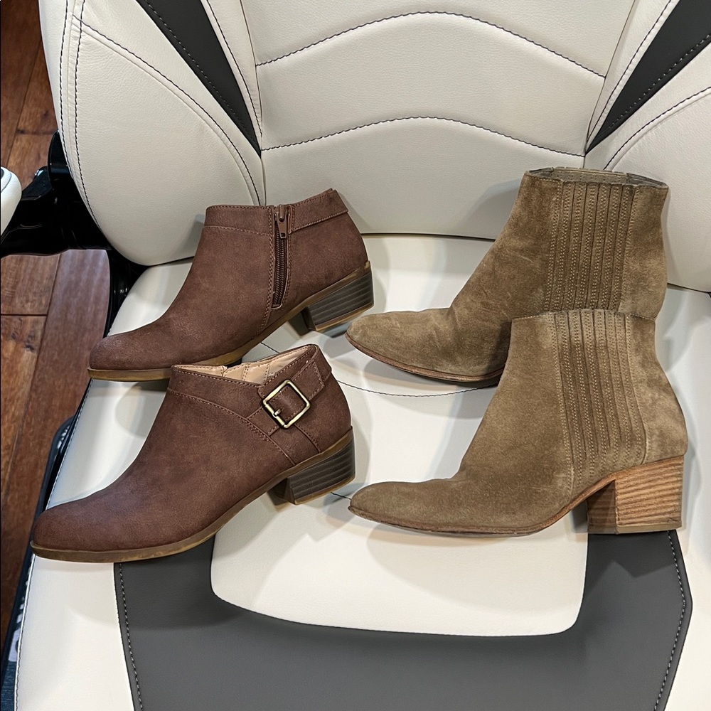 Vince & Life Stride Ankle Boot Bundle